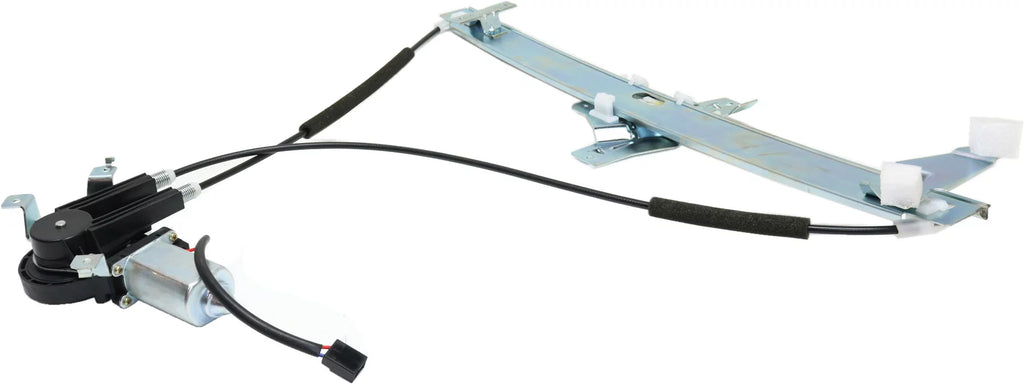 Window Regulator For 1992-2002  E-350 Econoline Club Wagon 1992-1998 Front, Right Passenger Extended Van Standard Cutaway Cargo Stripped Chassis Power With Motor