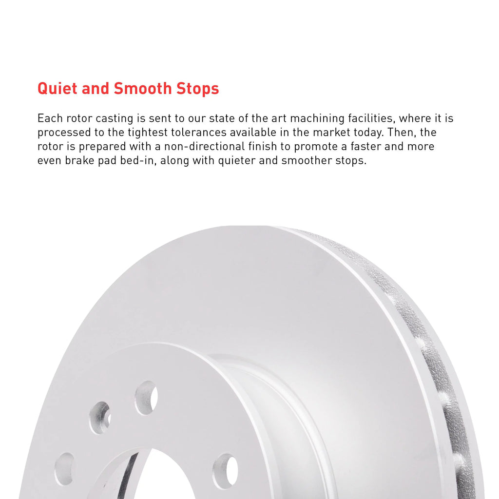 Dynamic Friction Company Front Geospec Brake Rotors with 3000 Series Ceramic Brake Pads includes Hardware 4312-91004 Fits select: 2017-2018  YARIS IA, 2016  SCION IA