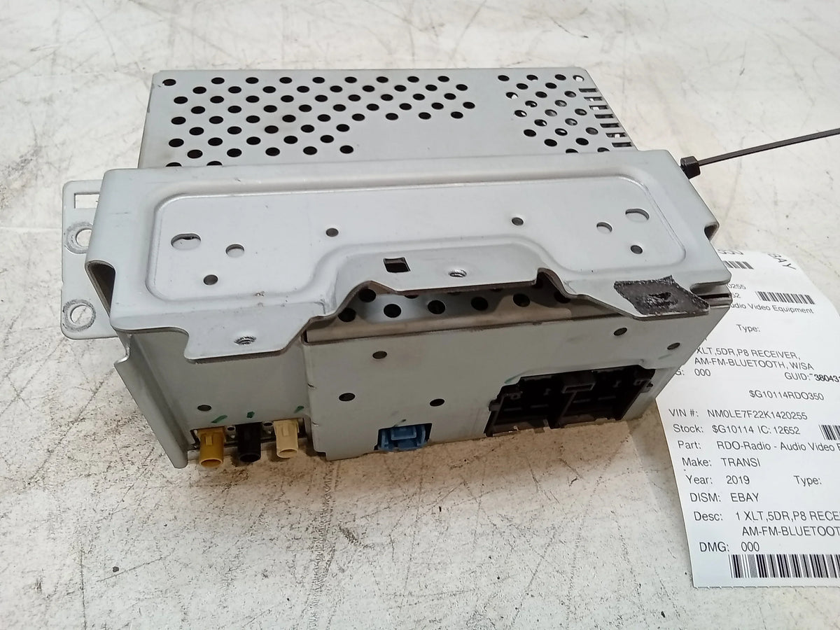 Pre-Owned 18  Transit Connect Radio W/ Bluetooth Satellite Radio OEM (Good)