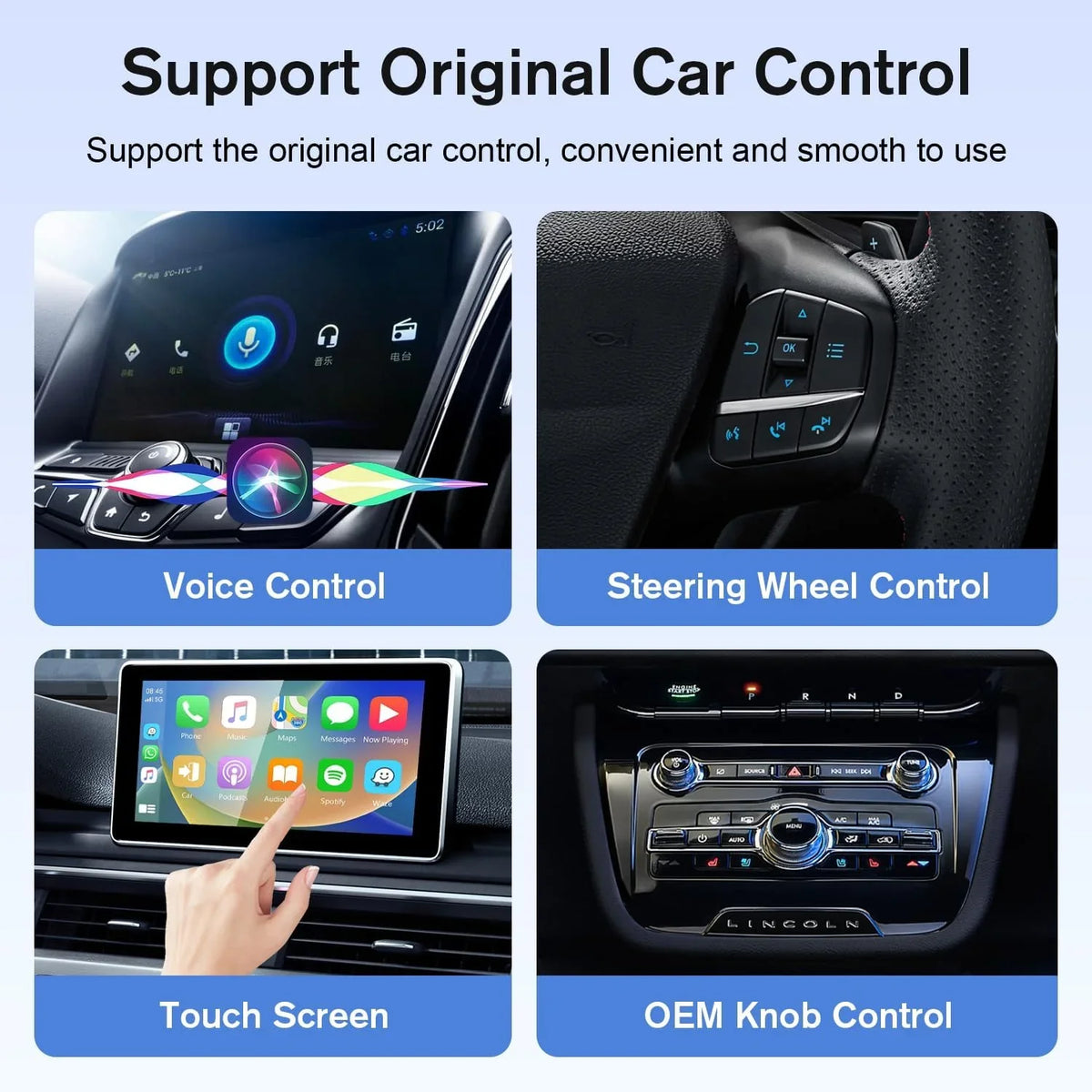 [2024 Newest] The Drivebox Pro for Car Autoflix,4 in 1 Android Auto Wireless Adapter & CarPlay Wireless Adapter with Netflix/Youtube/Screen Mirroring, Magic Link CarPlay Box Stream to Your Car