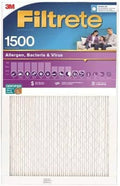 '- Quantity 6. 3M 2025DC-6 Pleated Air Filter, Ultra Allergen Reduction, 3 Months, Purple, 16x24x1-In