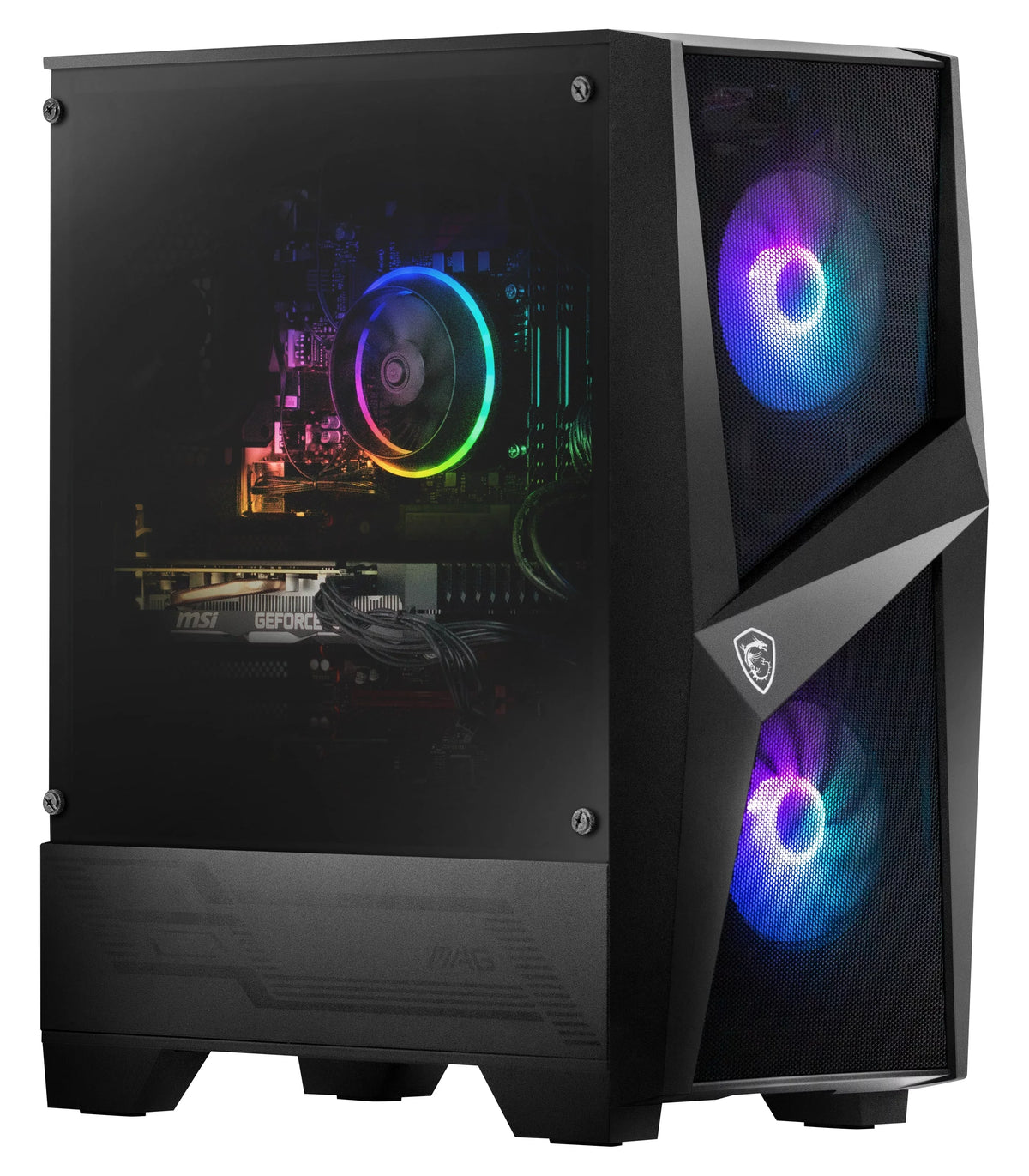 MSI Codex R Gaming Desktop,  i5-13400F, NVIDIA RTX 4060 8GB, 16GB DDR5, 1TB SSD, Win 11, Black
