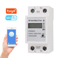 Walmeck WiFi Intelligent Electric Meter Intelligent Energy Meter Timer Home Electric Meter Mobilephone APP Remotes Control No Need Manual Meter Reading Intelligent Home Electric Meter