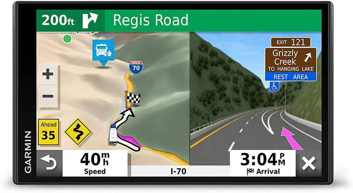 Garmin RV 780 GPS Traffic Navigator with 8GB MicroSD Card, 6Ave Travel Bundle & Cleaning Kit