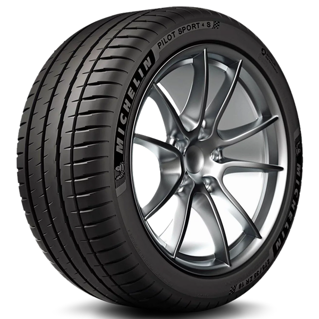 Michelin Pilot Sport 4 S Summer 245/35ZR20/XL (95Y) Tire Fits: 2017-19 Mercedes-Benz E300 4Matic, 2010-16  528i Base