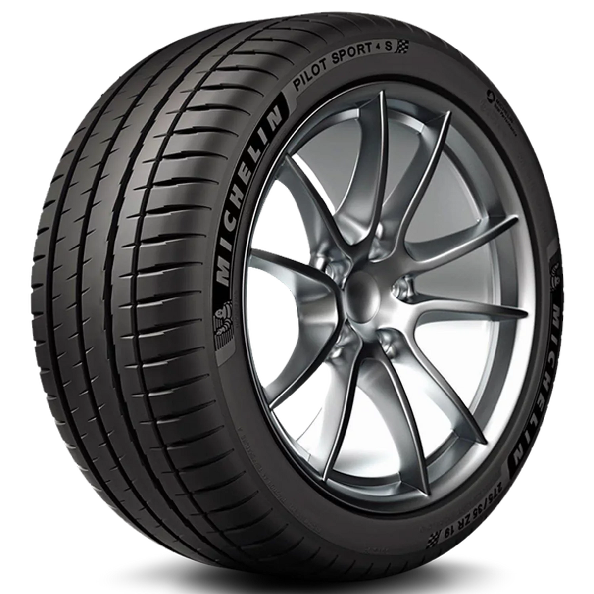 Michelin Pilot Sport 4 S Summer 245/35ZR20/XL (95Y) Tire Fits: 2017-19 Mercedes-Benz E300 4Matic, 2010-16  528i Base