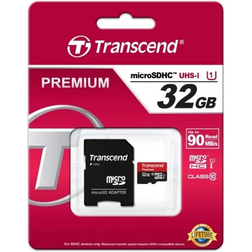 Transcend 32GB Memory Card for Moto G Stylus (2022) Phone - High Speed MicroSD Class 10 MicroSDHC matching With Motorola Moto G Stylus (2022)