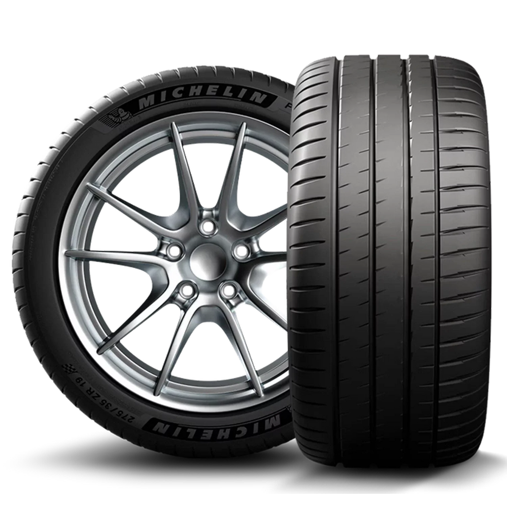 Michelin Pilot Sport 4 S Summer 245/35ZR20/XL (95Y) Tire Fits: 2017-19 Mercedes-Benz E300 4Matic, 2010-16  528i Base