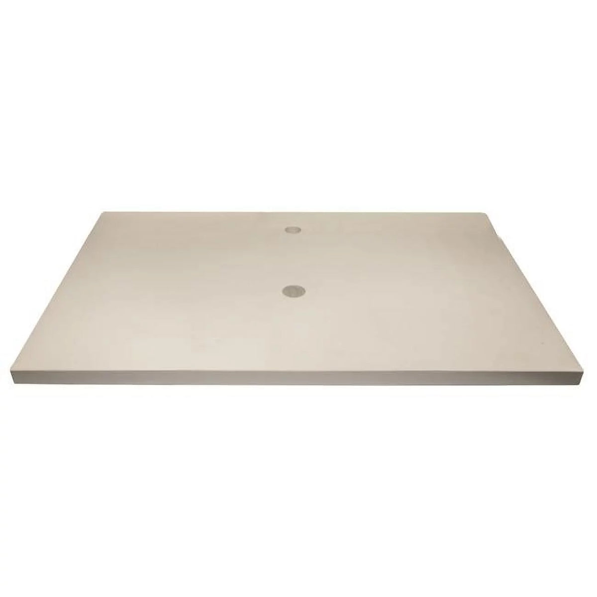 Concrete Counter Top, White. Eden Bath EB-N3722WH-NB 37 x 22 in