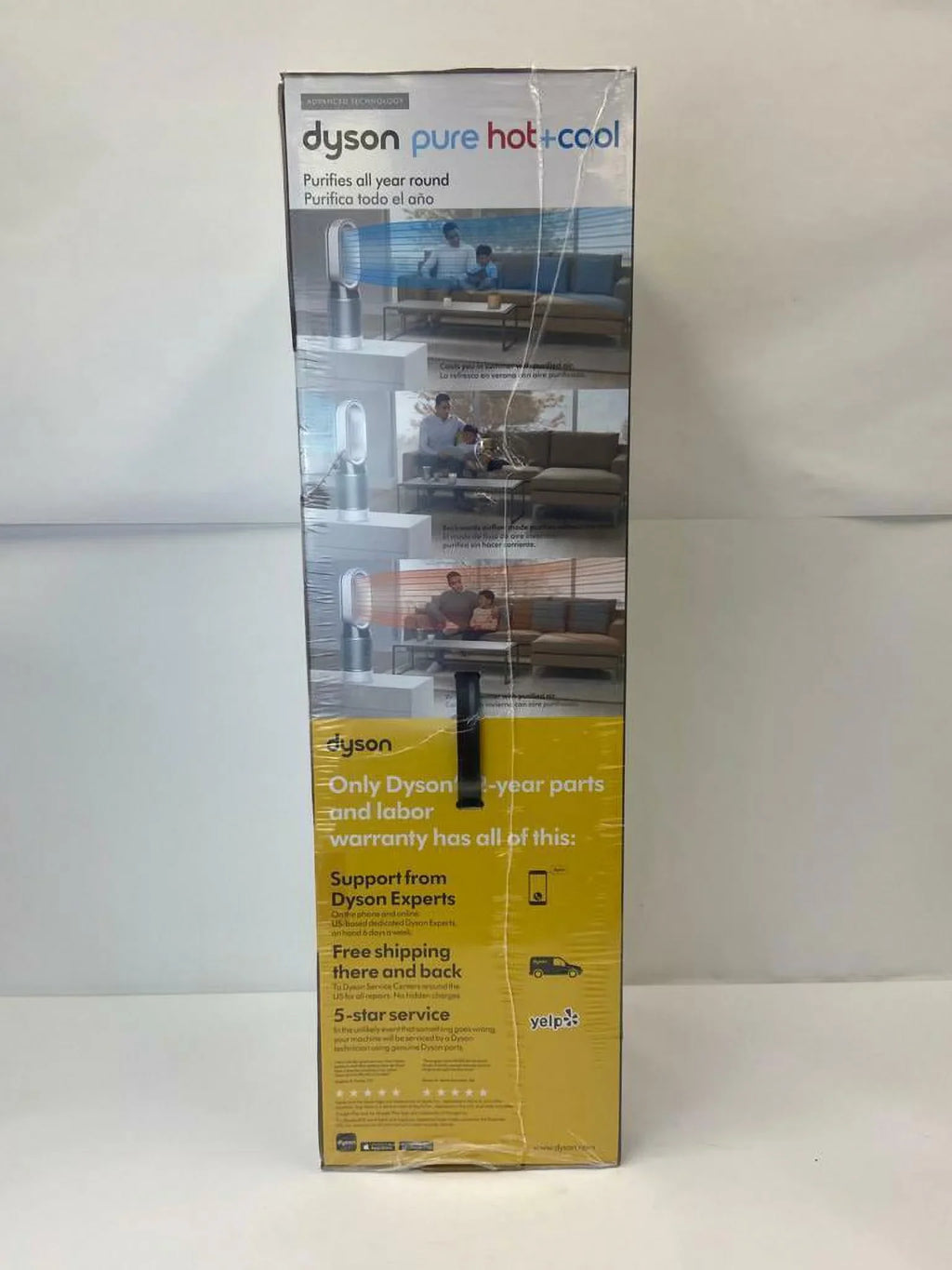 Dyson Pure Hot+Cool HP04 Purifying Heater + Fan | White | New