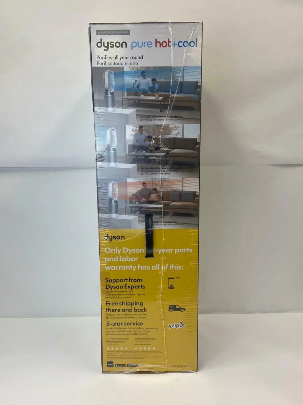 Dyson Pure Hot+Cool HP04 Purifying Heater + Fan | White | New