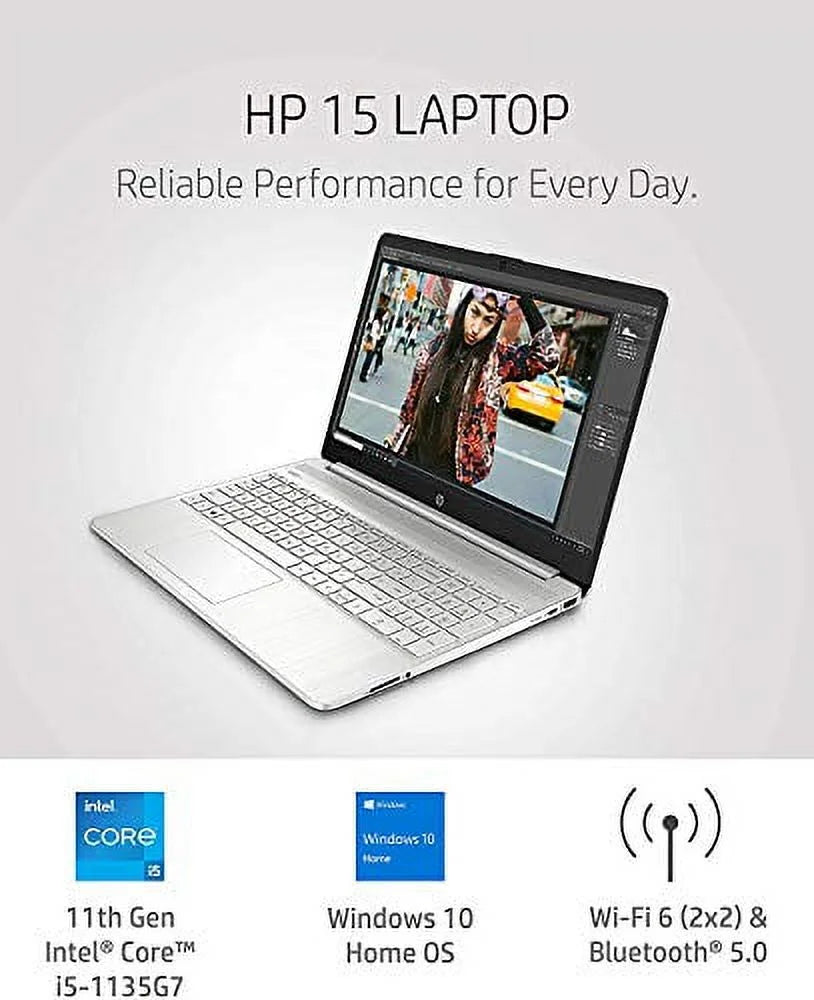 2021 Newest  15.6" IPS FHD Laptop,  i5-1135G7(Benchmark Beats  i7-1065G7),  Iris Xe, 16GB DDR4 RAM, 1024GB PCIE SSD, Fingerprint, Lightweight, Bundle HDMI, Win 10 Home, Silver