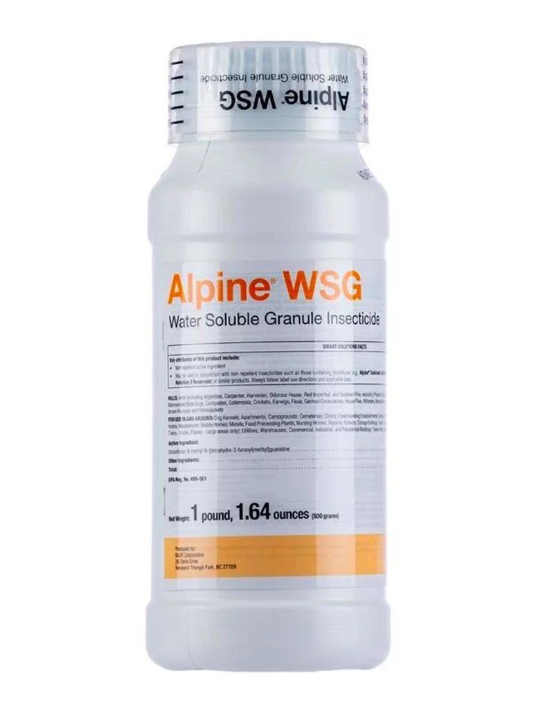 Alpine Wsg aqua Soluble Granule Insecticide 500g Jar Flea Bed Bug Roach Control