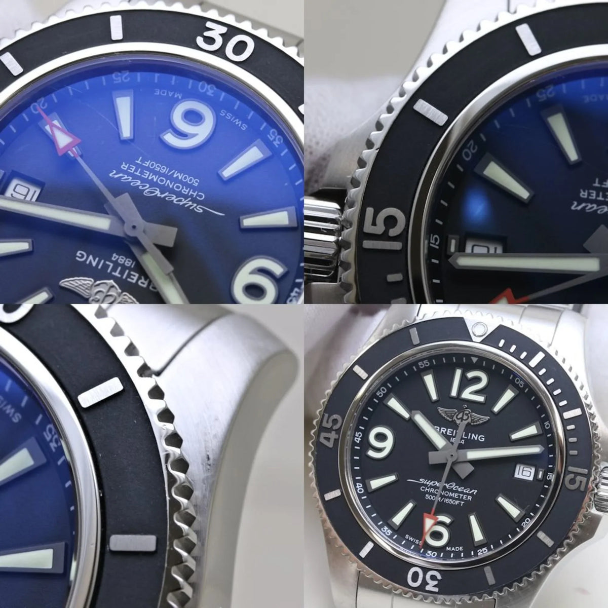 Pre-Owned BREITLING Super Ocean 42 A17366021B1A1 Stainless Steel Men's 39203 (Good)