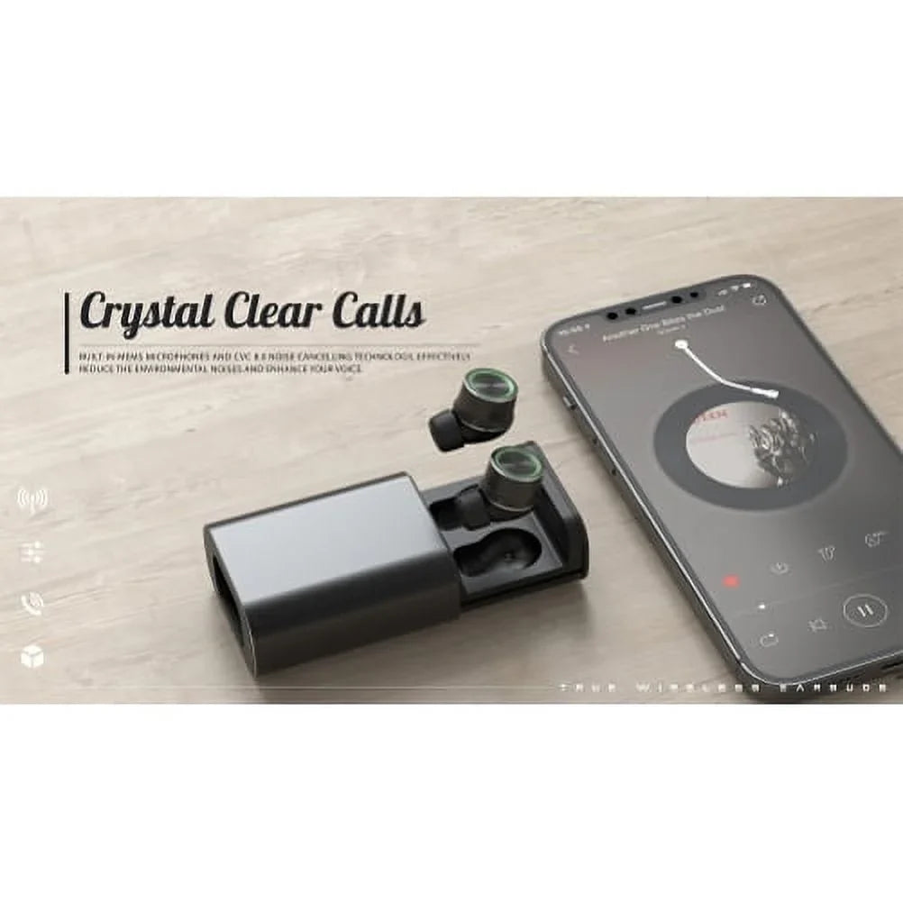 TWS Wireless Earphones for  Galaxy Tab A9/A8 10.5" (2021)/A7 10.4" (2020) - Earbuds Headphones True Wireless Stereo Hands-free Mic Hi-Fi Sound for Galaxy Tab A9/A8 10.5" (2021)/A7 10.4" (2020)