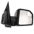 AutoShack Passenger Mirror Power Manual Folding Textured Black Replacement for 2015 2016 2017 2018  F-150 2.7L 3.0L 3.3L 3.5L 5.0L V6 V8 4WD RWD KAPFO1321522