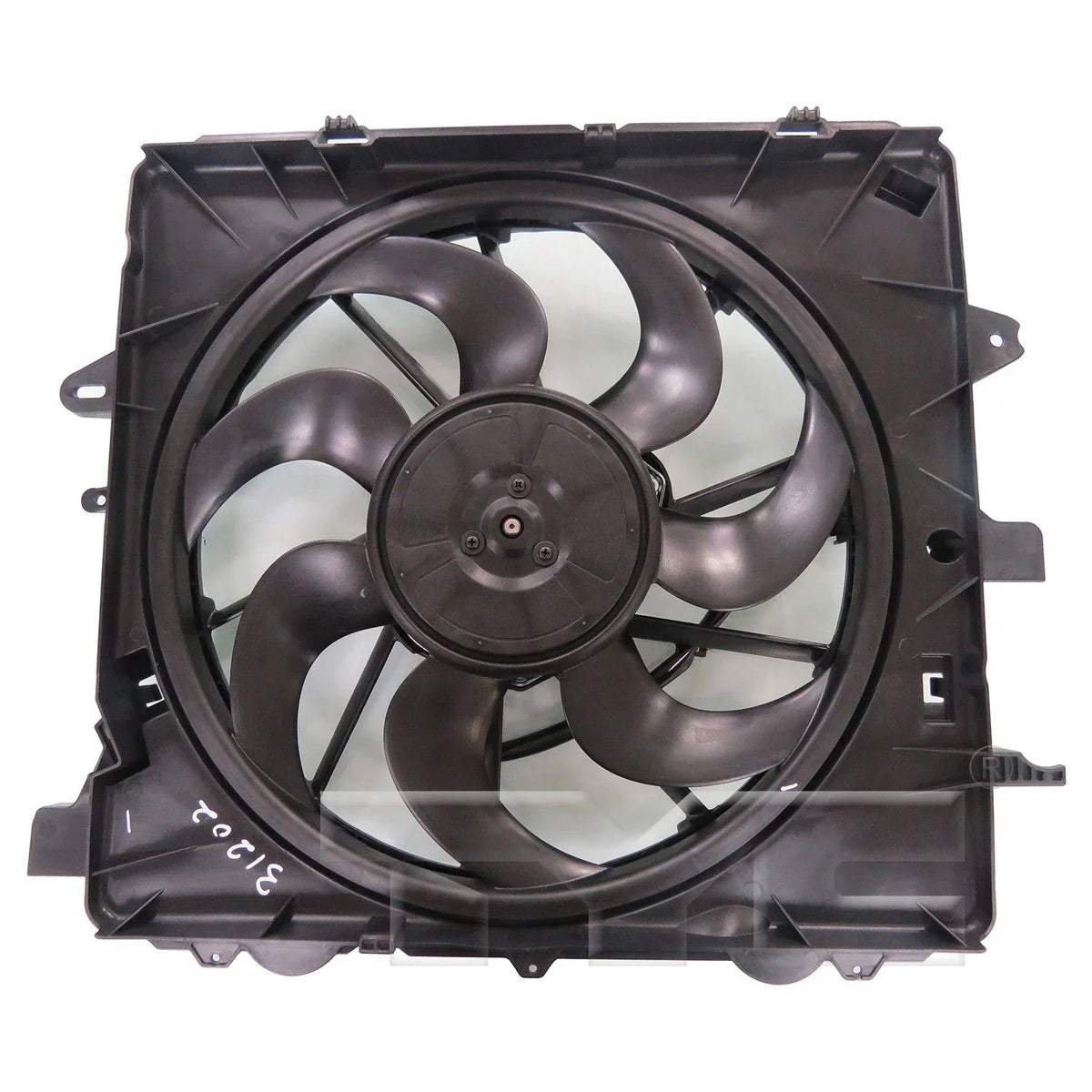 Dual Radiator and Condenser Fan Assembly Fits select: 2009-2015 CADILLAC CTS, 2009 CADILLAC SRX