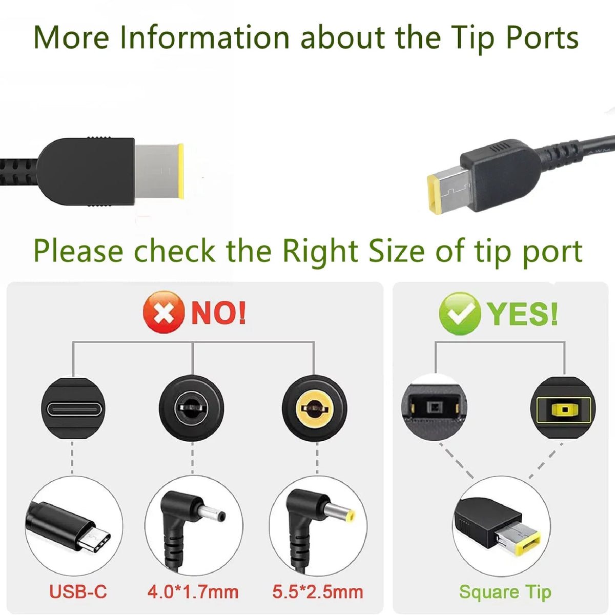 K-MAINS 135W AC Adapter Charger Power Replacement for  Legion Y520-15IKBN 80WK 80Y5 81A0 80YY