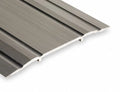 National Guard Saddle Threshold,Fluted Top,4 ft.,Alum  513-4