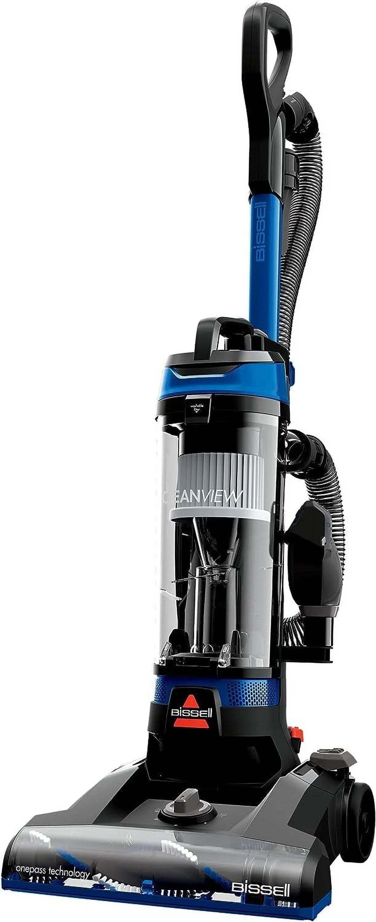 BISSELL CleanView Upright Bagless Vacuum Cleaner with Active Wand, 3536 (Black/Cobalt Blue)