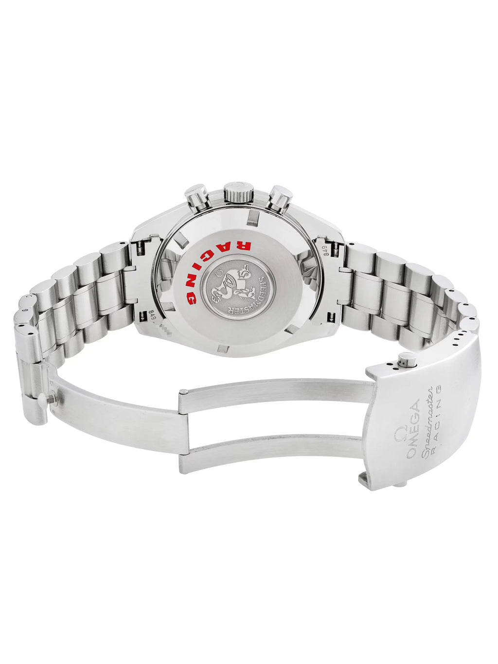 Omega Speedmaster Racing Chronograph Carbon Dial Automatic Mens Watch 3552.59.00