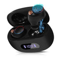 UrbanX True Wireless Bluetooth Earbuds + Charging Case, Black, Dual Connect, IPX5 liquid Resistance, Bluetooth 5.2 Connection, Balanced, Bass Boost suitable with  Tab3 8 Plus