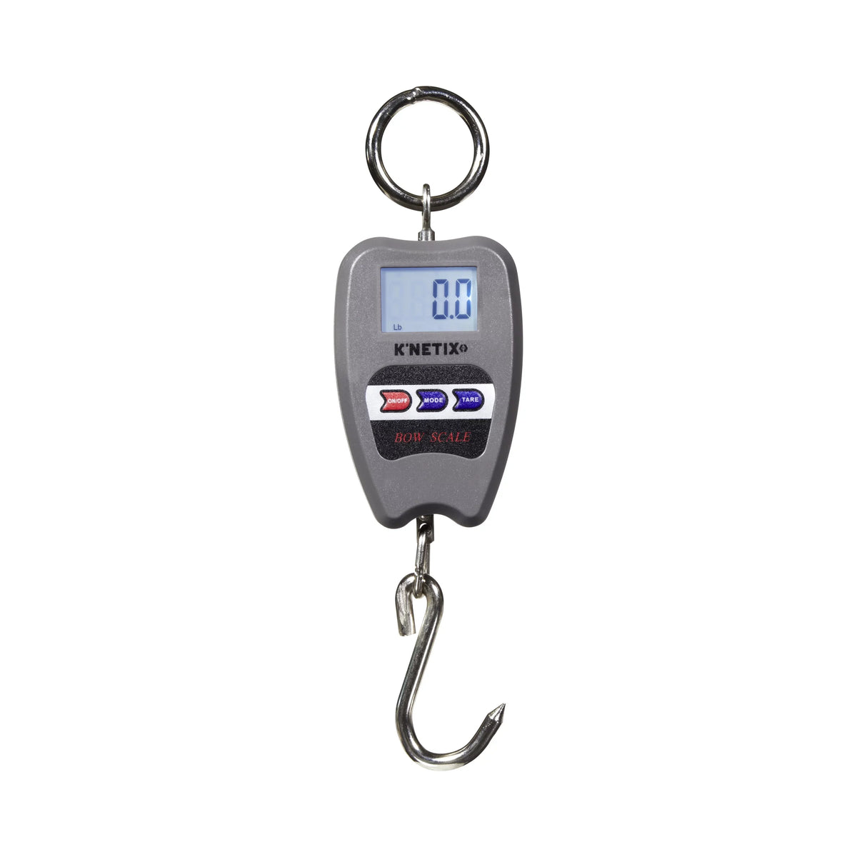K’netix Newton Digital Bow Scale, 220 lbs., ABS Plastic, 15836, Gray