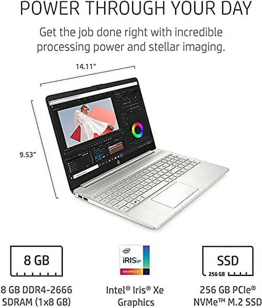 2021 Newest  15.6" IPS FHD Laptop,  i5-1135G7(Benchmark Beats  i7-1065G7),  Iris Xe, 16GB DDR4 RAM, 1024GB PCIE SSD, Fingerprint, Lightweight, Bundle HDMI, Win 10 Home, Silver