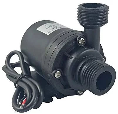 DC 12V Brushless aqua Pump 1/2'' Male Thread Centrifugal Submersible Pump 800L/H 210GPH 4M/13ft for Fountain Solar Panel Pond Aquarium liquid Circulation System