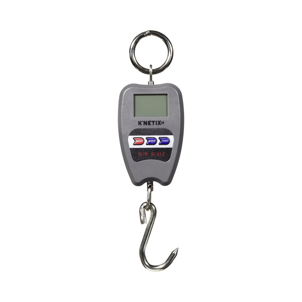 K’netix Newton Digital Bow Scale, 220 lbs., ABS Plastic, 15836, Gray