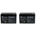 12V 9Ah SLA Battery for Merida PC 500 Electric Bike - 2 Pack