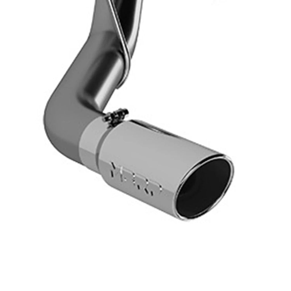 MBRP S5259AL Cat Back 4 Inch Inlet Steel Side Exit Exhaust Tailpipe Fits select: 2015-2016  F150, 2019  F150 SUPERCREW