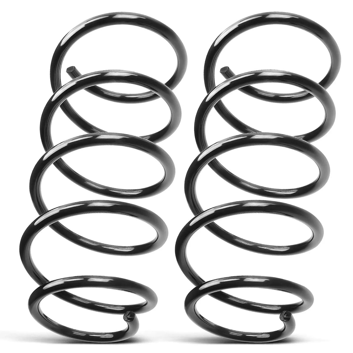 A-Premium 2Pcs Front Suspension Coil Spring Set matching with  Mustang 2011 2012 2013 2014 3.7L 5.0L, Driver and Passenger Side, Replace# AR3Z5310A, BR3Z5310A