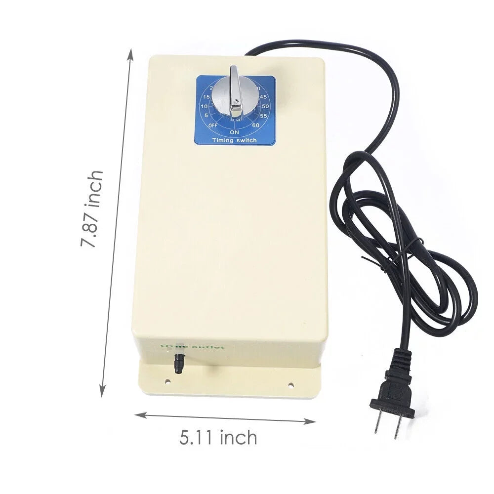 2000mg/h Ozone Generator Machine Air moisture Sterilizer Purifier + Time Swithch