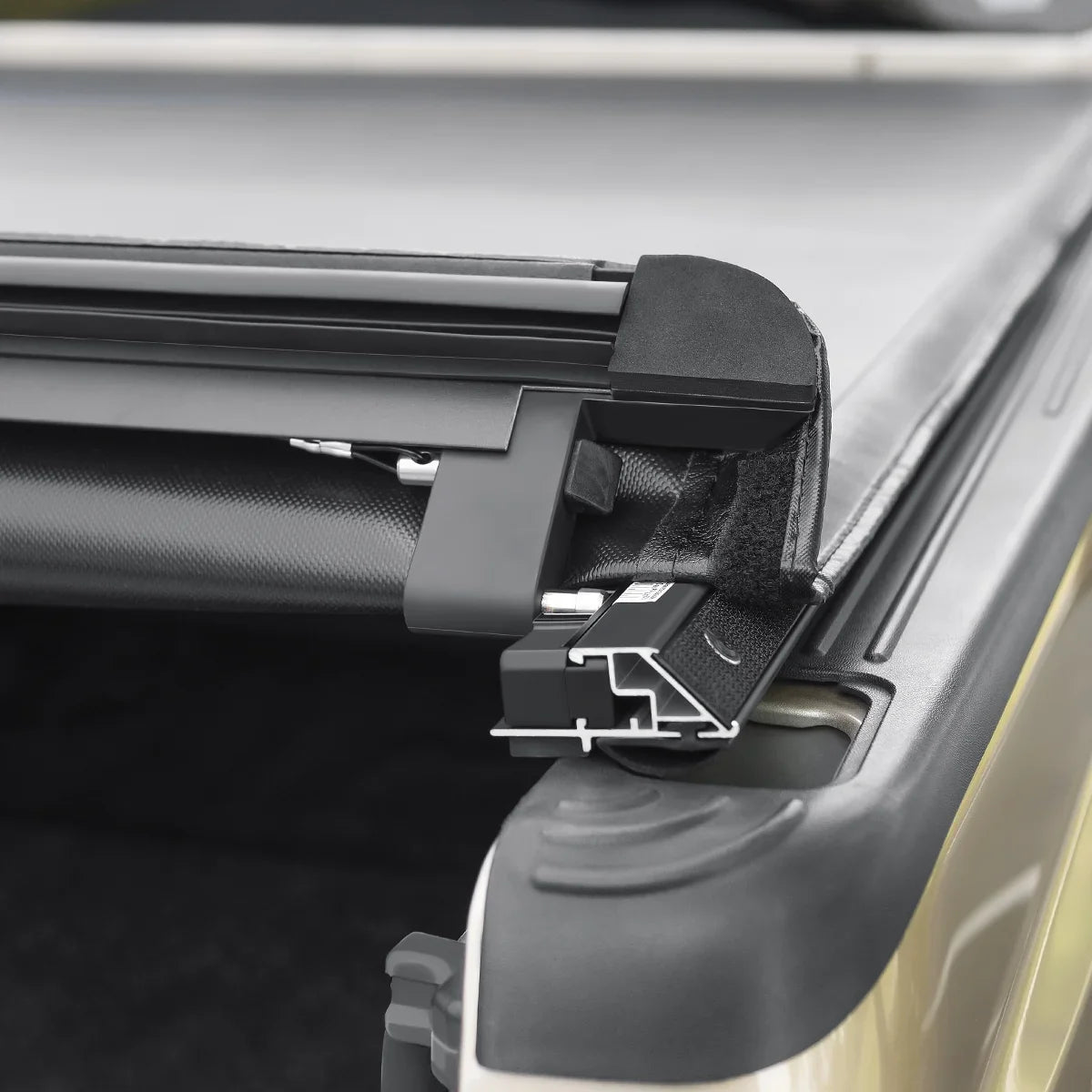 Auto Drive Soft Roll up Truck Bed Tonneau wrap Fits 2009-2023 Ram 1500 5.7FT Bed (67.4") w/o RamBox