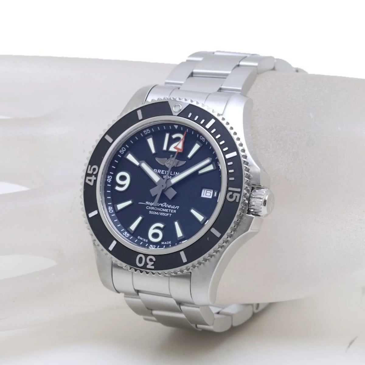 Pre-Owned BREITLING Super Ocean 42 A17366021B1A1 Stainless Steel Men's 39203 (Good)