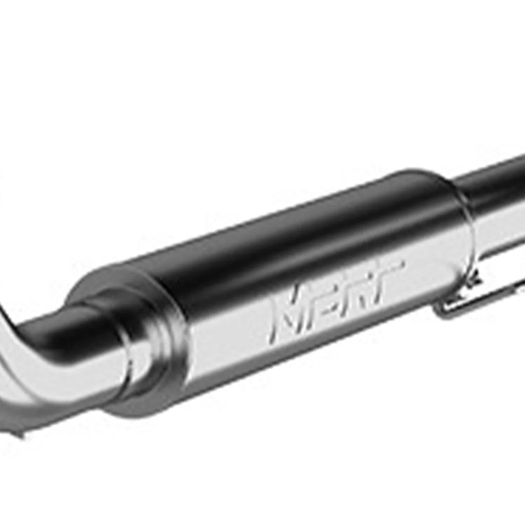 MBRP S5259AL Cat Back 4 Inch Inlet Steel Side Exit Exhaust Tailpipe Fits select: 2015-2016  F150, 2019  F150 SUPERCREW
