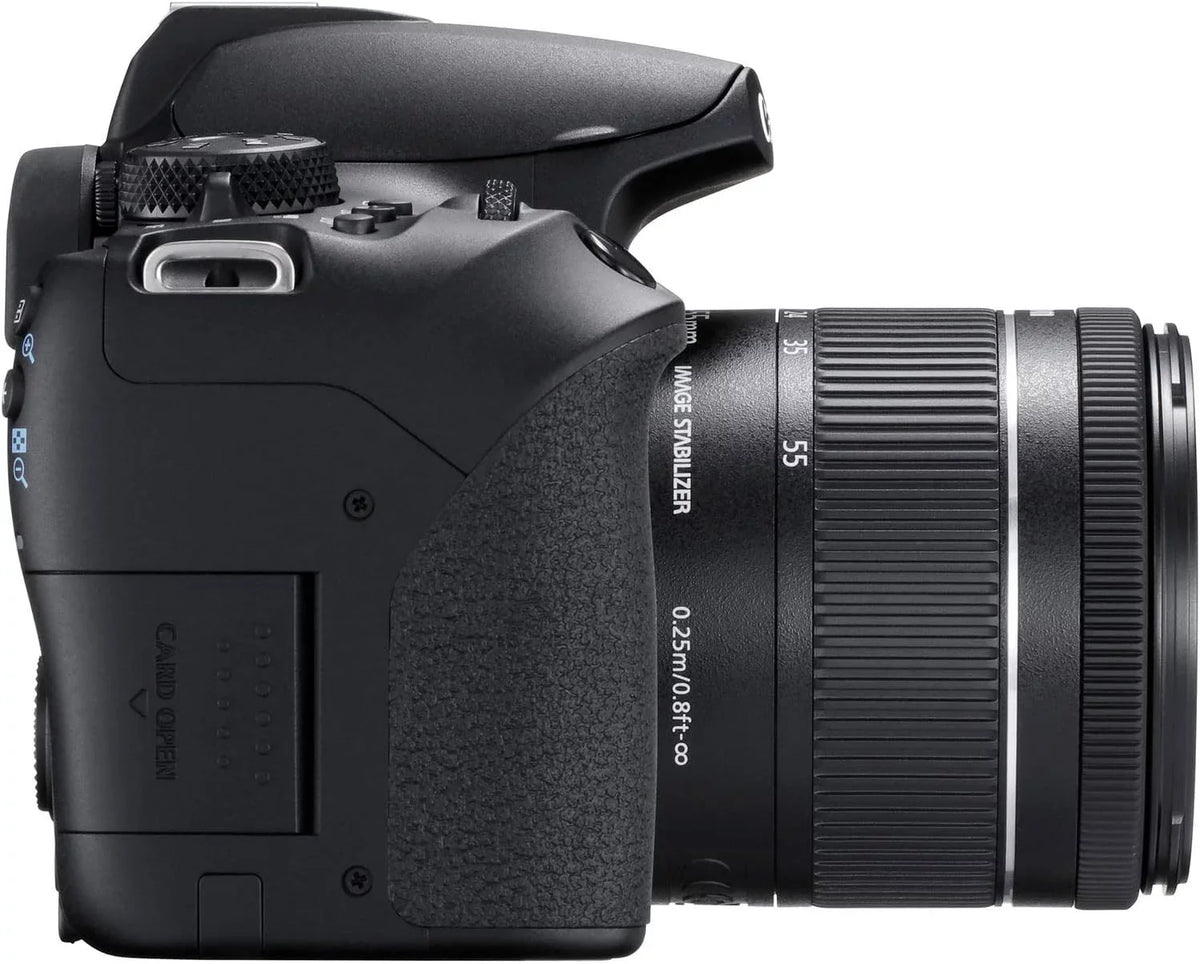 Camera Bundle for  EOS Rebel T8i DSLR Camera with EF-S 18-55mm f/4-5.6 IS STM Lens and Accessories Kit (64GB, Hand Grip Tripod, Flash, and More)