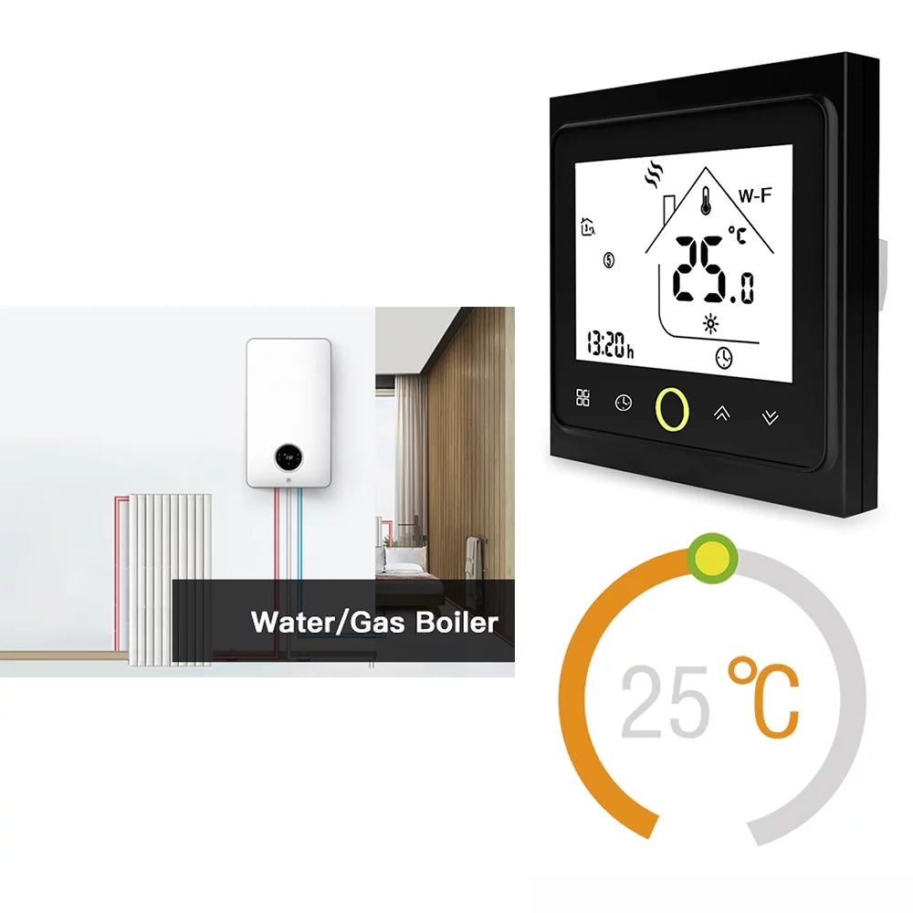 GoolRC Thermostat,5a appropriate With appropriate With / aqua / Temperature App / -- Temperature Wi-fi Smart Temperature Boiler Smart moisture