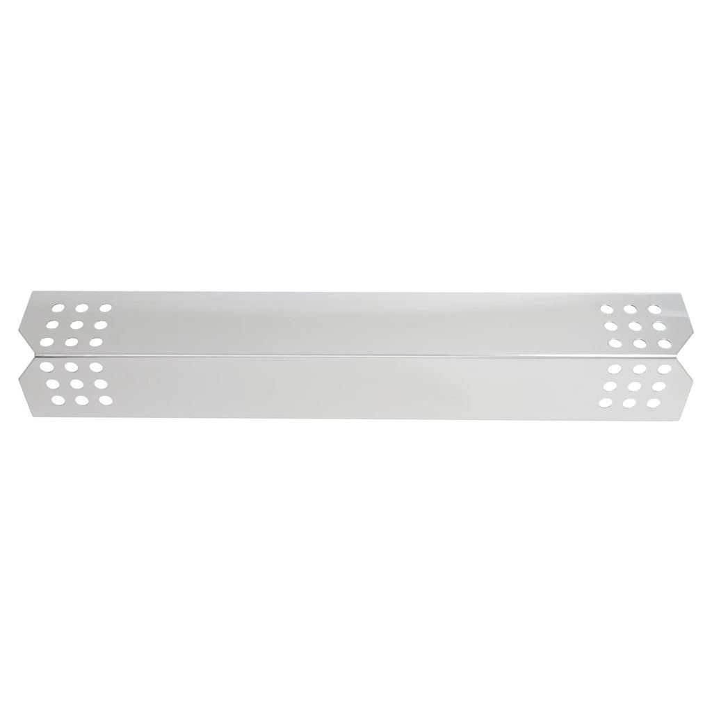 4-Pack BBQ Grill Heat Shield Plate Tent Replacement Parts for Nex 720-0709B - suitable Barbeque Stainless Steel Flame Tamer, Guard, Deflector, Flavorizer Bar, Vaporizer Bar, Burner protector 16 1/8"