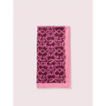 Kate Spade New York Accessories Oblong Scarf Interlock Spade Mission Fig Women