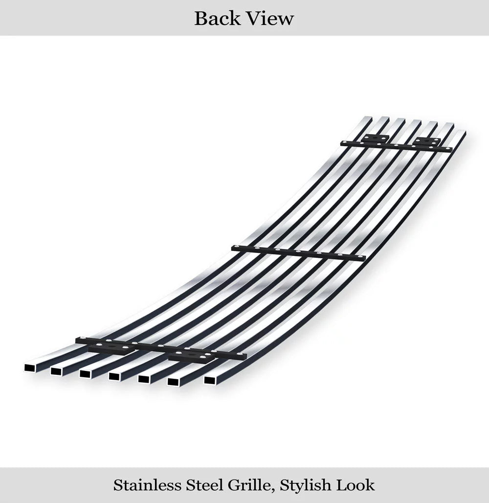 APS Premium Stainless Steel Chrome 8x6 Billet Grille matching with Honda Accord 2008-2010 Sedan Lower Bumper N19-S09566H