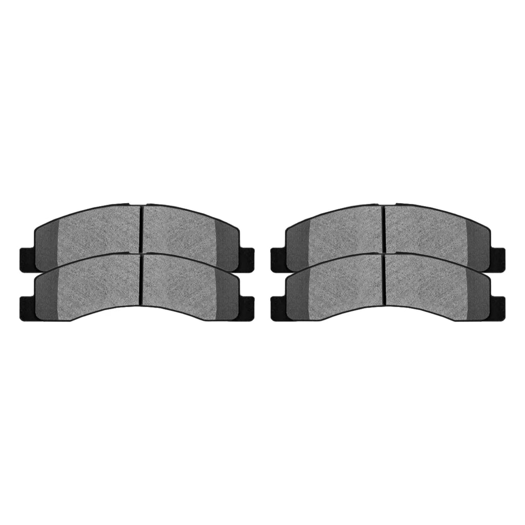 AutoShack Front and Rear Ceramic Brake Pads Kit Replacement for 1999 2000 2001 2002 2003 2004  F-350 Super Duty F-250 Super Duty 2000-2005 Excursion 5.4L 6.0L 6.8L 7.3L V8 4WD RWD
