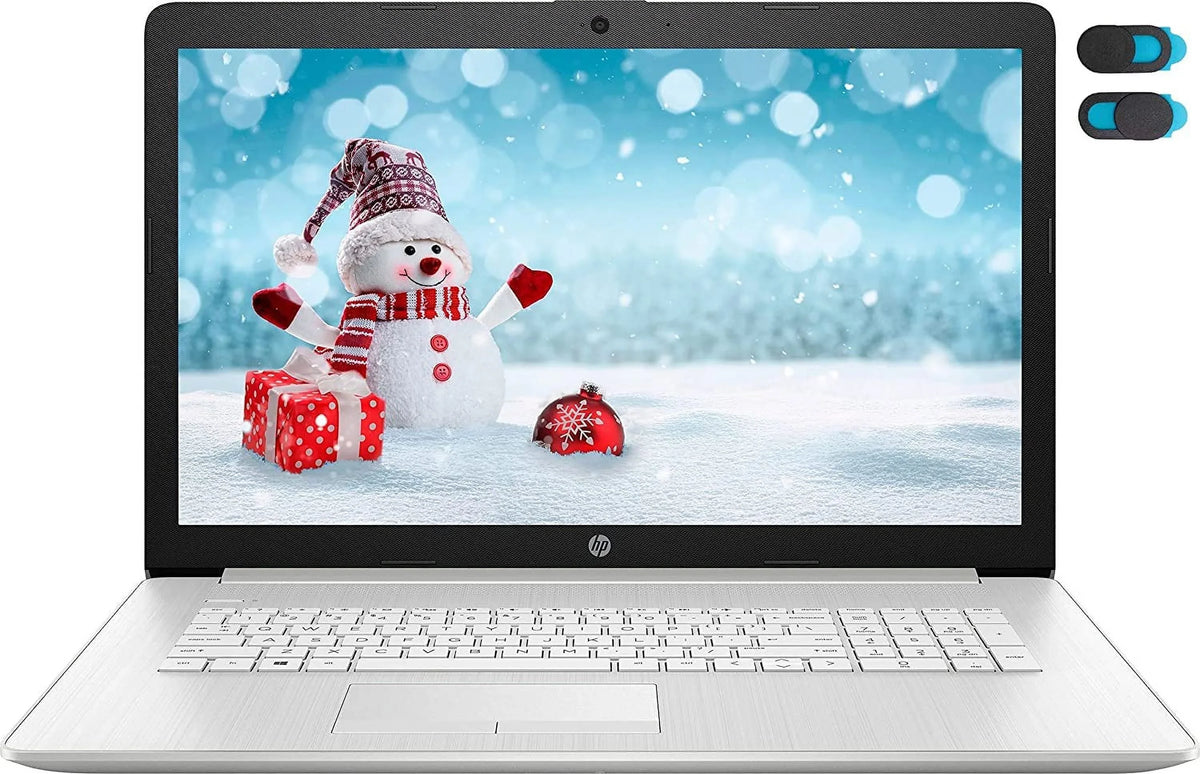 2022 17.3 Laptop Computer, 11th  Quad Core i5-1135G7, 12GB RAM, 256GB SSD,  Iris Xe Graphics, USB-C, Webcam, WiFi, HDMI, Windows 11, Silver+YSC Accessory