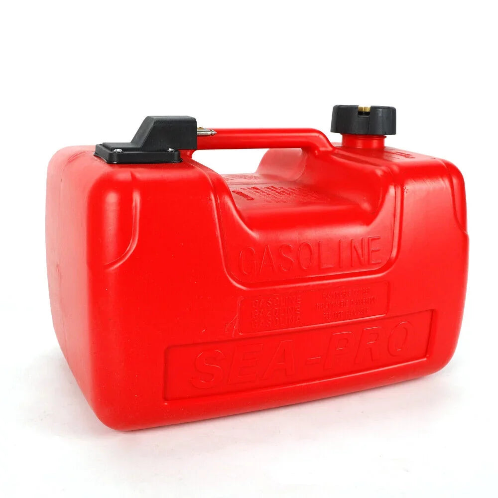 12L Plastic Oil Tank 3.2 Gallon Portable Outboard ship Marine Fuel Gas Tank（no Tubing and Connector）