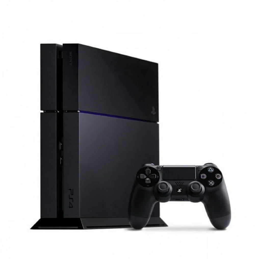 Pre-Owned  PlayStation 4 500GB Gaming Console Black HDMI Cable 2 Controller with BOLT AXTION Cleaning Kit Bundle (Refurbished: Like New)