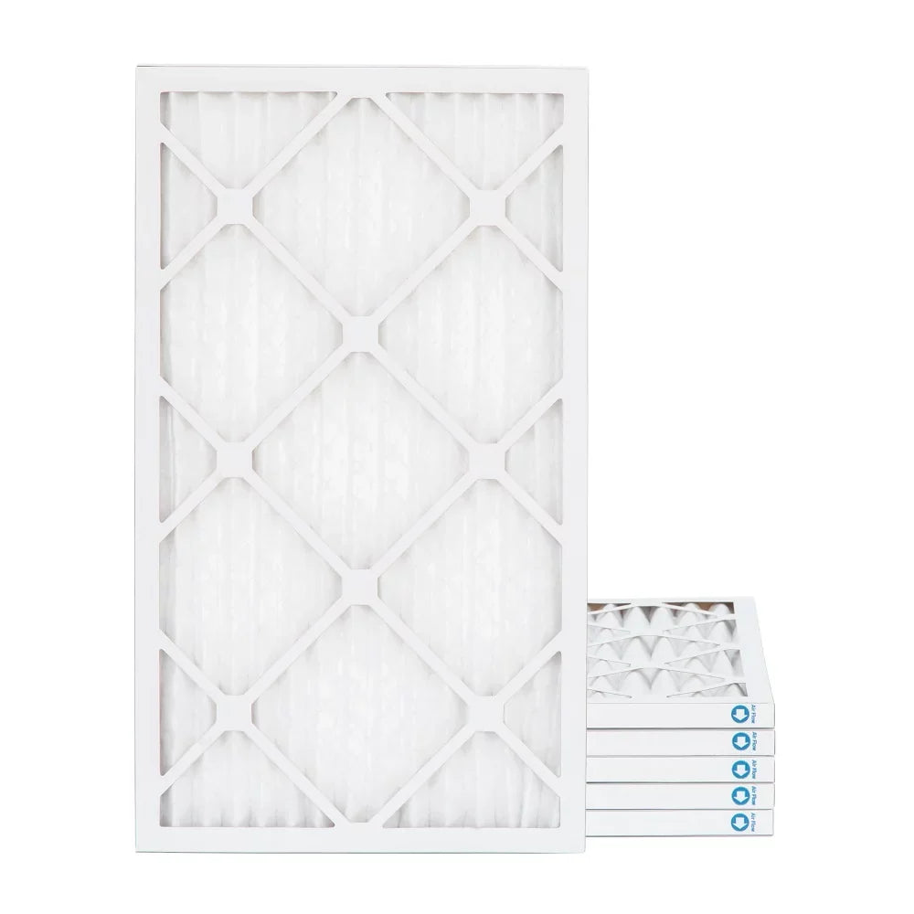 (Actual Size: 15.75 x 29.75 x 0.75 Inches). Quantity 6. Pamlico Air 16x30x1 MERV 8 Pleated AC Furnace Air Filters