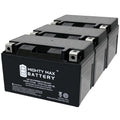 YTZ10S 12V 8.6AH Replacement Battery suitable with Suzuki 1000 GSX-R1000 00-17 - 3 Pack