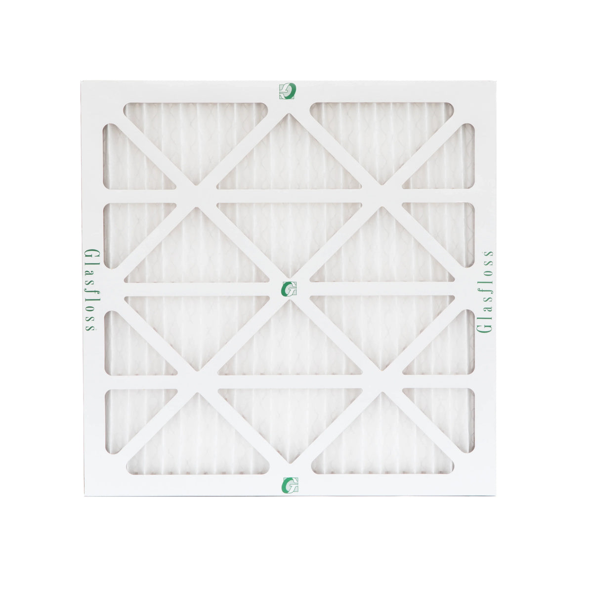 6 Pack. 14x14x1 MERV 13 Pleated AC Furnace Air Filters by Glasfloss Industries