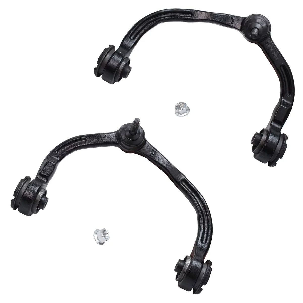 Detroit Axle - Front Upper & Lower Control Arms w/ Ball Joints + Sway Bars Replacement for  Expedition Lincoln Navigator - 6pc Set Fits select: 2005-2006  EXPEDITION EDDIE BAUER